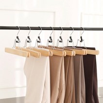 아트박스/홈앤하우스 원목 바지걸이 20P, 본품