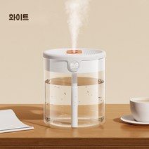 가열식가습기 코스트코 미니 거실용 가열 기화식 원룸 무소음 가습기, 화이트 2L 대용량