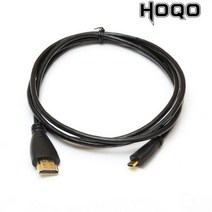 SonyA7K/A7S2/A7M3/7SM27RM2 마이크로 HDMI 호환 카보 0.5 m 1.5m 왼쪽 직각 케이블, Straight, 1m