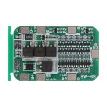 6 팩을위한 6S 15A 24V BMS 보호 PCB 보드 Li- 이온 리튬 18650 배터리 셀, 녹색