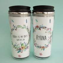 블라썸 가든 이니셜 텀블러, typeB