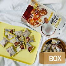 코코넛 라떼 쿠키 80g X 36봉 1박스/ 커피쿠키 라떼쿠키 카페디저트
