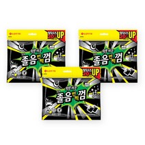 롯데 확!깨는 졸음번쩍껌 105g x 5봉(박스포장) 사무실간식 졸음깨는껌 롯데껌, 5개