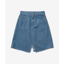국내 정품 엠엠식스 MM6 메종마르지엘라 MAISON MARGIELA 여성 데님 스커트 - 블루 / S52MA0187S30845961SS23