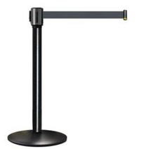 국산 일반형 안전잠금 흑색 2M 5cm 벨트차단봉 바리케이트 (LTB-152BK), 황색, 황색, 1개