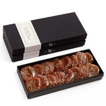 한결맛담 수제 찹쌀 약과 감사문구 박스 (16구 640g 40구 1600g) 선물 포장, 1세트