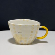 DFMEI 핸드페인팅 불규칙 세라믹 머그컵, A, 301-400ml