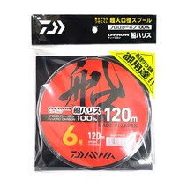 다이와 타후론 Z알파 카본 목줄 70m 바다 낚시 일본산 낚싯줄 찌낚시 루어 라인, 다이와디프론후네하리스카본120m 3호