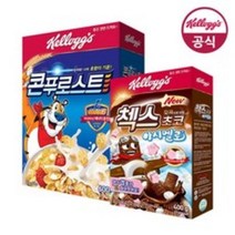 농심켈로그 콘푸로스트+오곡첵스초코마시멜로 시리얼, 1set