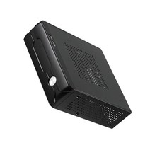 사무실용 미니 ITX 케이스 전문 금속 2.0 USB 소형 컴퓨터 케이스, 19cmx20.5cmx6cm, M03