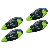 동기바르네 풀테이프 BGT-0180 8.4mm x 12m, 그린, 4개입