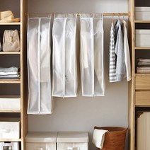옷커버 행거커버 보관 의류 정리 비닐 옷장 투명, 옷커버 B 60x30x110