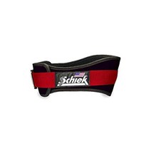 Schiek 시크 쉬크 스포츠 모델 3004 파워 리프팅 벨트, Red, Large, Red