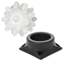 럼블롤러 RUMBLE ROLLER 딥티슈 필라테스 요가 폼롤러, BOA 7cm 비스티볼 화이트
