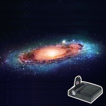 천체투영기 행성 프로젝션 램프 지구 태양 은하 조명 프로젝터 참신한 분위기 파티 소품, [18] R