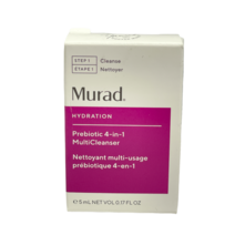 Murad Hydration Prebiotic 4 in 1 Multicleanser 5ml 0.17fl.oz. In Box