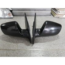 그랜드카니발 백미러 그랜드카니발 사이드미러 7핀 검정색 중고품, 조수석