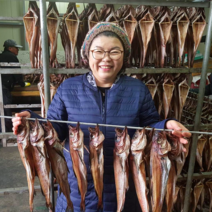 강원도 고성 반건조 명태 코다리4미 최상품 취급 덕장 조림 손질 깔끔코다리 소 중 대, 코다리 4미 중(40~42cm)