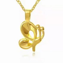 모이사나이트목걸이 두줄 뱀줄 돌고래 로즈골드 써지컬 목걸이 jicai real 24k 999 나비 펜던트와 용 순수 au750 gold fine