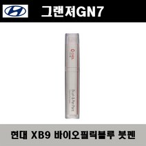 현대 그랜져GN7 XB9 바이오필릭블루 주문붓펜 자동차 도색 차량용 카페인트, XB9-주문색상, 붓