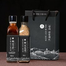 [부스터랩 X 우리농산] 초신선 참기름 참깨 선물세트참기름180ml+참깨90g, 없음