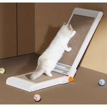 고양이 스크래쳐 수직 수평 스크레처 접이식 각도조절, 교체심 2세트 - 길이 95cm