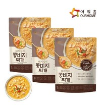 [다만세푸드] 아워홈 돼지김치 콩비지찌개 300gx3개