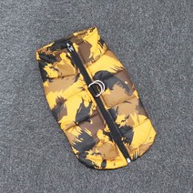 강아지 김장조끼 수면 패딩 시골 할머니 꽃무늬 조끼 아메리칸불리옷 대형견 프렌치불독옷 2개월강아지옷 명품옷 후리스 중형견, A