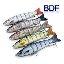 청룡조구 살치 6관절베이트 21g 5종 배스 빅베이트, 01.사파이어, 1개