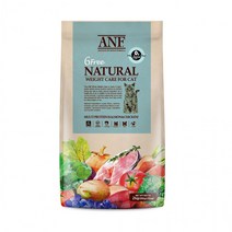 ANF 유기농 고양이사료 6FREE 캣 체중관리 2kg, 단일 수량, 상세페이지 참조