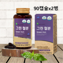 애플트리 그린 철분 비헴철 유산균 추출 유기농 과일채소혼합분말 효능 온가족 영양제 추천, 2병