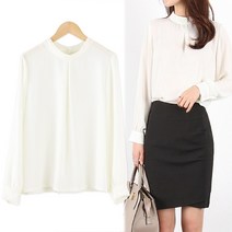 하이넥블라우스