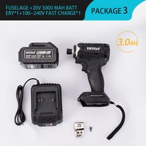 전동렌치 브러시리스 전기 임팩트 렌치 18V 배터리 1/4 " 무선 전동 공구 마키타 자동차 수리, 03 1Battery3.0A_01 미국