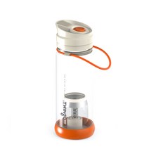 로나 트윙고 오토 티메이커 텀블러, 오렌지, 500ml