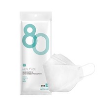 힐메이드 KF80 대형 화이트 마스크 1매