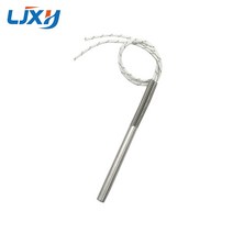 히터부속품 LJXH-카트리지 히터 요소 싱글 엔드 전기 히트 파이프 AC110V/220V/380V 160W/200W/260W 8x8 0mm/0.314x3.15 몰딩용 2 개, [02] 220V, [03] 316SUS 260W 8x80mm