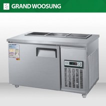 우성 반찬냉장고 테이블형 1200 업소용 밧드냉장고 CWS-120RBT, 올스텐, 디지털, 우측