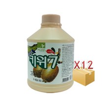 차그림 키위 주스 원액 850ml 1박스 12개, 상품선택