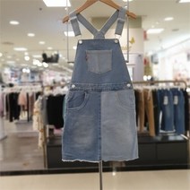 리바이스키즈 [리바이스키즈] NC02 데님오버롤스커트 V223MB356P LB