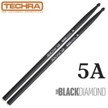 Techra Pairs - Black Diamond Sticks 5A / 테크라 카본 스틱, *
