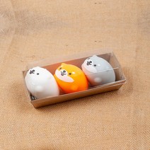어린이 장난감 강아지 댕댕이 시바견 말랑이 (3개세트