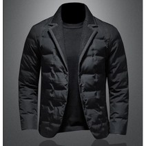 V2187H 겨울남성패딩자켓 슬림 블레이져 덕다운패딩