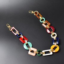 슈퍼 칙 블링 블링 레이디 싱글 숄더 가방 핸드백 스트랩 DIY 지갑 교체 매력 가방 액세서리 패션 가방 부품 & 액세서리