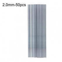 용접 와이어 1.6/2.0mm 33cm 봉 저온 쉬운 용융 전문 높은 전기 전도도 납땜 선박 도구, 06 2mm 50pcs