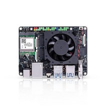 Tinker Edge R RK3399Pro 싱글 보드 컴퓨터 엣지 TPU AI 가속기 및 듀얼 카메라 인터페이스 온보드 2GB RAM 1GB NPU RAM 16GB eMMC 스토리