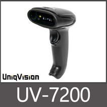 유니크비젼 UV-7200 무선 바코드스캐너 QR코드 무선스캐너 uv7200, UV-7200(USB케이블)
