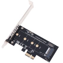 호환 어댑터 컴퓨터 부품 PCIE-M2 PCI Express 3.0 X1-NVME SSD 지원 2230 2242 2260