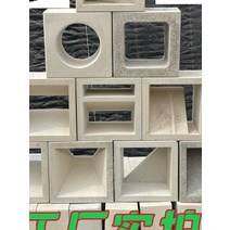 담장블럭 큐 콘크리트 블럭 벽돌 경량 발포 세라믹 중공 앤티크 아트 칸막이 시멘트 장식, 없음