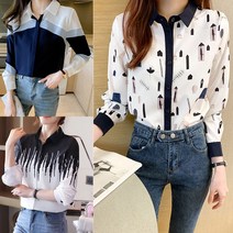 Joyce shop 오래달리기 블라우스 모음 유니크 봄 여름 쉬폰 리본 레이스 프릴 화이트 기본 세련된 카라 캐주얼 정장 빅사이즈 의류 패션 하객 오피스 여신 룩 블라우스 셔츠