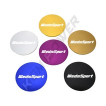 휠 용품 알루미늄 합금 62MM 센터 캡 레이 림 허브 4 개 CE28 TE37 ZE40 VOLK 휠 커버, 08 WEDSSPORT_02 4PCS BLACK